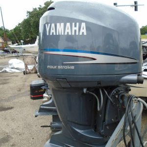2003 F225 225 HP 4-STROKE 25" YAMAHA OUTBOARD BOAT MOTOR-190 PSI ON ALL